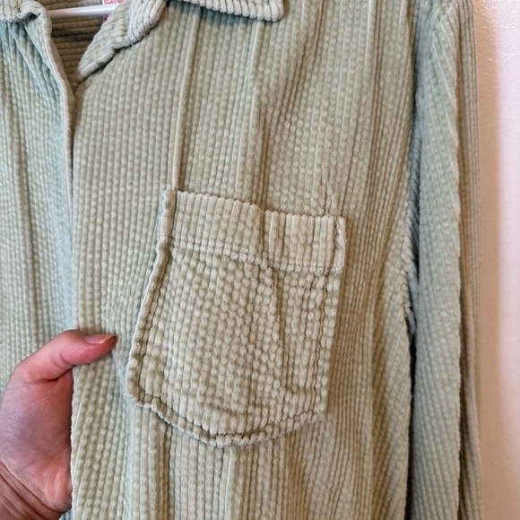Vintage Corduroy Button Down Top - Picture 3 of 4
